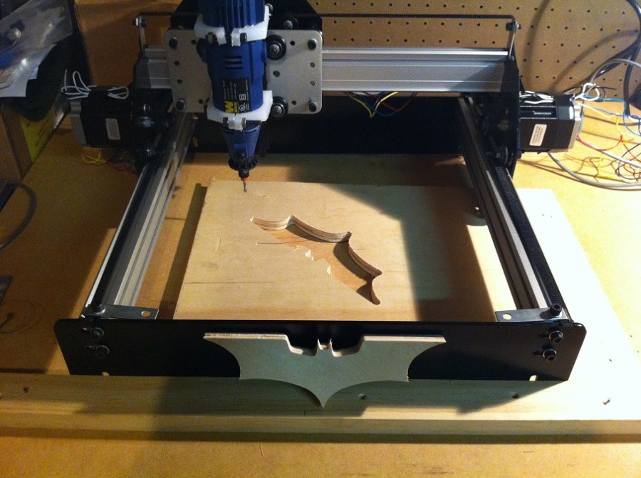 ShapeOko and Bat Symbol